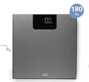 BALANÇA WC INOX DIGITAL 180KG